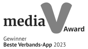 Media Award gewinner – Beste Verband-App 2023